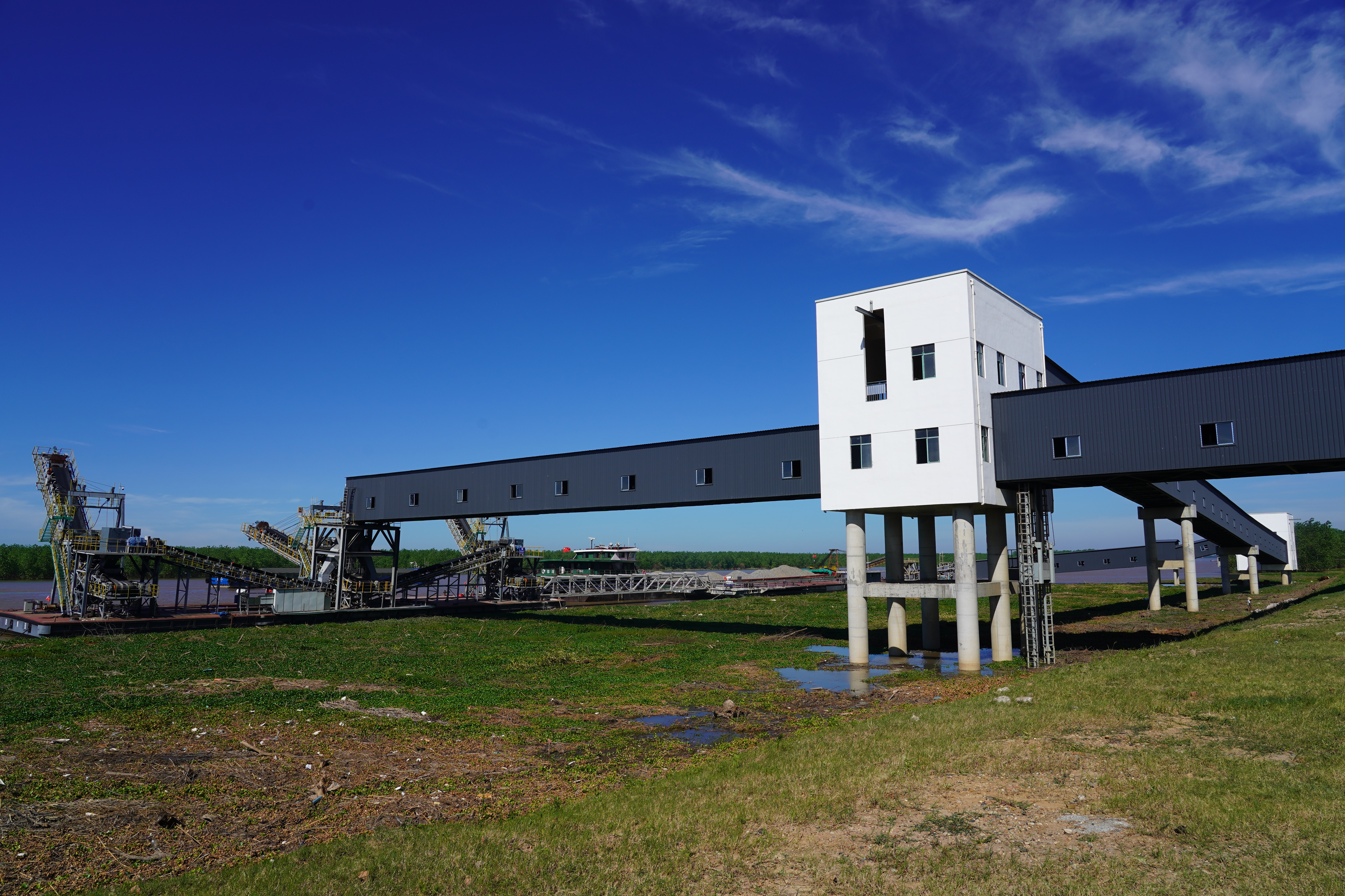 湖南发展沅江砂石集散中心建设项目顺利通过竣工验收